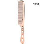 Professional cabelo alum¨ªnio Comb pincel antiest¨¢tico corte Comb Double Side S908
