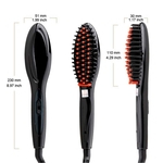 Professional cabelo elétrica Straightener Alisamento Comb Hair Care ferramenta Styling
