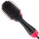 Professional elétrica pente de cabelo infravermelho íon negativo Hot Air Comb Hetero Curling Hair Comb