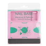 Professional Nail Art Printing Organizador Manicure Stamping Gel polonês Rosa Container