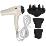 Professional Negative Ion Salon Hair Dryer, Fast Drying Lightweight Hair Dryer with Removable Air Inlet for Home Hair Solon