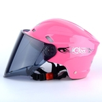 Professional Unisex Meia cara respirável Moto Helmet