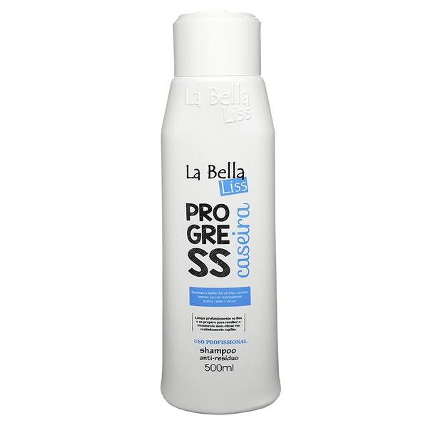 Progress Caseira La Bella Liss Shampoo Anti-Resíduo 500ml