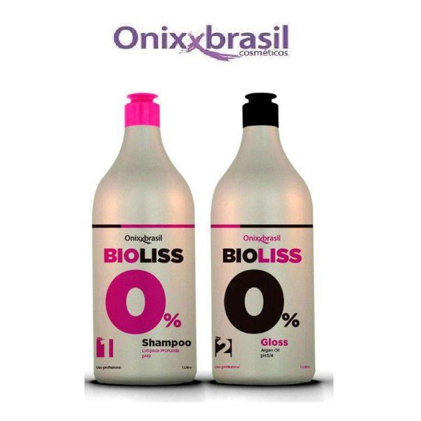 Progressiva e Shampoo Bioliss Onixxbrasil 1 Lt
