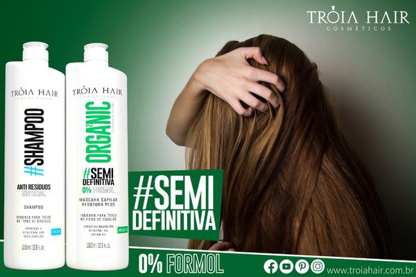 Progressiva Semi Definitiva Organica - Troia Hair Cosméticos