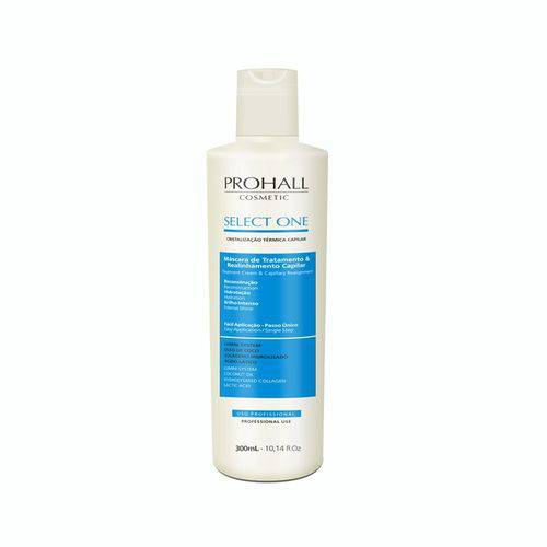 Prohall - Escova Progressiva Select One um só Passo Sem Formol (300ml) - Prohall Cosmetic