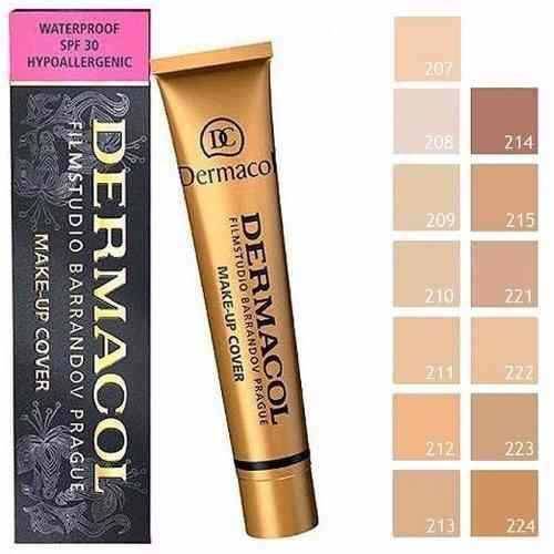 Promoção Base Dermacol Make-up Cover - 221 - Fps 30 a Prova Dagua