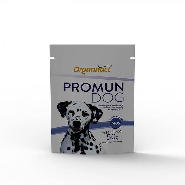 Promun Dog 50g Suplemento Vitaminico Aminoácido - Organnact