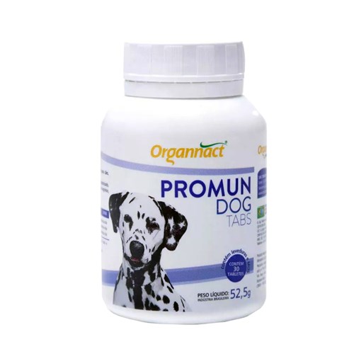 Promun Dog Tabs 52,5g 30 Tabs Organnact Suplemento Cães