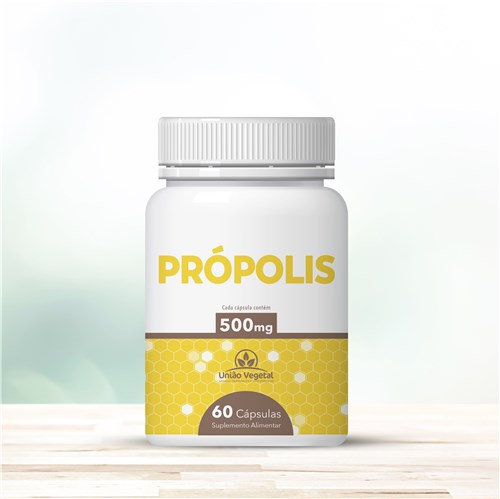 Própolis |500 Mg | 60 Cápsulas