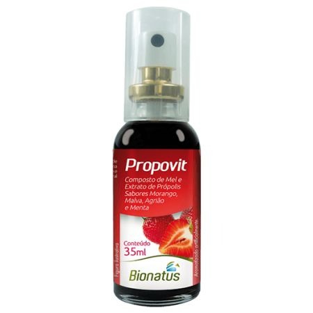 Propolis Spray Morango - 35 Ml Bionatus