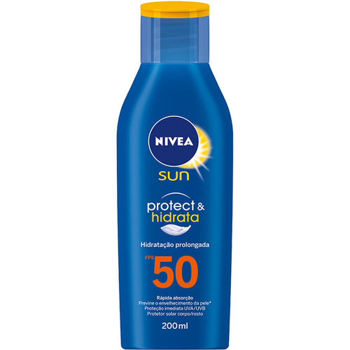 Prot Sol Nivea Sun Fps50 200ml-fr Protect&hid