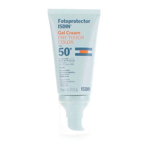 Prot Solar Isdin Dry Touch Gel Cream Fps50 Color 51,5g