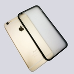 Protecção Cobertura completa Scrub tampa do telefone, Ultra-fino Anti-skid Celular Transparente Shell para o iPhone 6, 7, 7 Plus