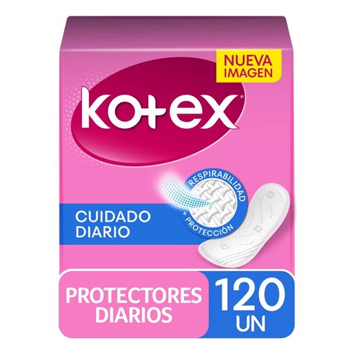 Protectores Diarios Kotex, 120 Unid.