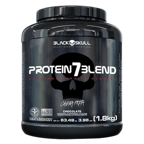 Protein 7 Blend (1800g) Black Skull