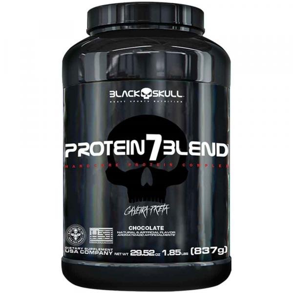 Protein 7 Blend Caveira Preta 837g - Black Skull