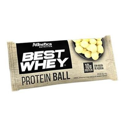Protein Ball Best Whey - 1 Unidade Chocolate Branco - Atlhetica