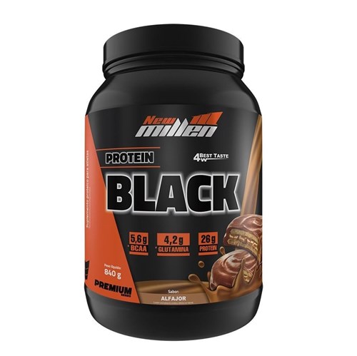 Protein Black 4W 840g - New Millen - Chocolate