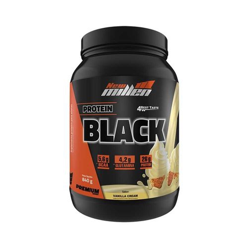 Protein Black Premium Baunilha 840g - New Millen
