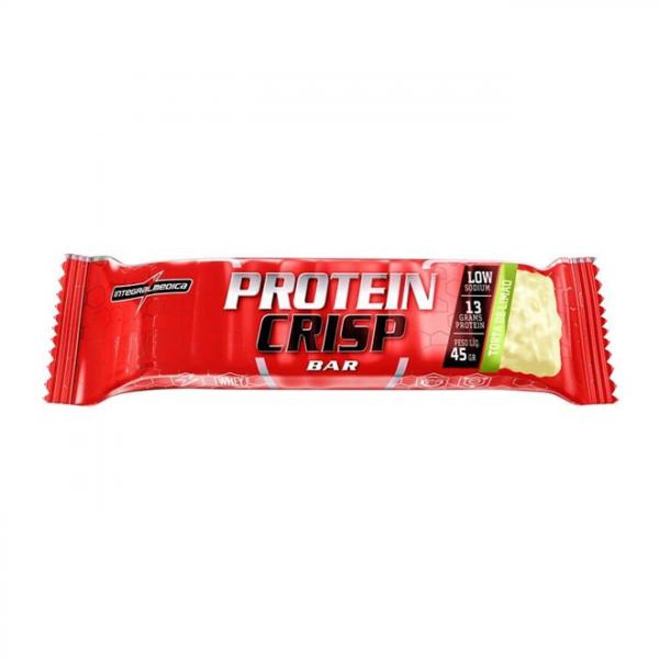 Protein Crisp Bar 12 Unidades - Torta de Limão - Integralmedica