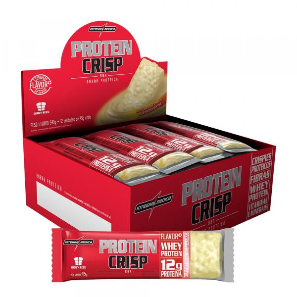 Protein Crisp Bar Integralmedica 12 Unid - Cheesecake