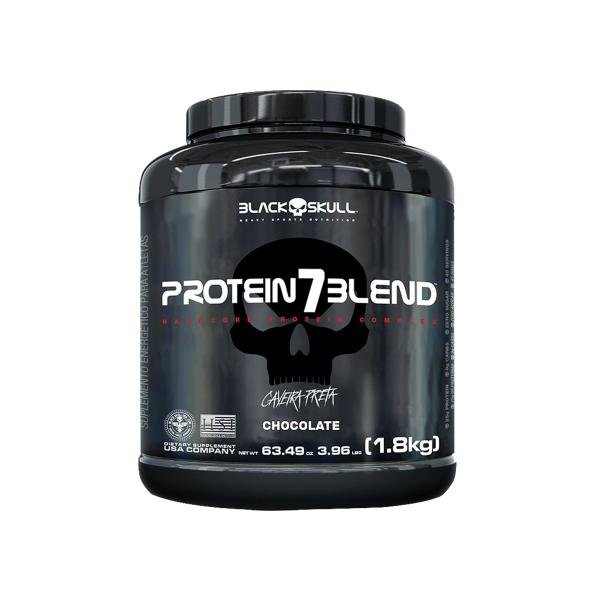 Protein7 Blend Caveira Preta 1800g - Black Skull