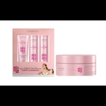 Proteína Pré-shampoo 150ml + Shampoo E Condicionador 250ml + Máscara 200ml De Quartzo Boca Rosa Hair Cadiveu C/4 Itens
