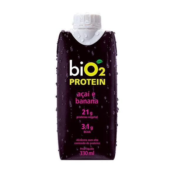 Proteína Shake Açaí e Banana 330ml - BiO2