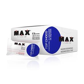 Proteina Top Choco 15 Unidades - Max Titanium