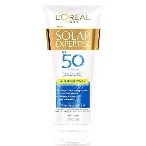 Protetor Corporal L'Oréal Paris Solar Expertise Supreme Protect 4 Fps 50 120ml
