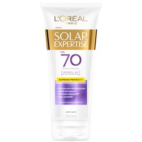 Protetor Corporal Solar L'Oréal Paris Expertise Supreme Protect 4 FPS 70 - 200ml