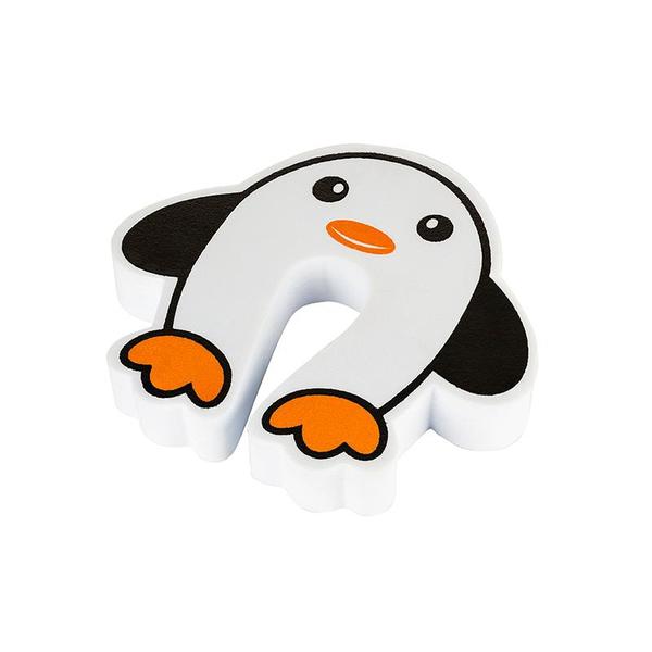 Protetor de Dedos Flexivel para Porta Pinguim Branco Kababy