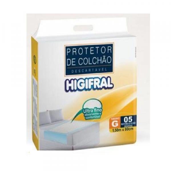 Protetor Des. de Colchao Higifral G 8 Pct.c/5 Cxf