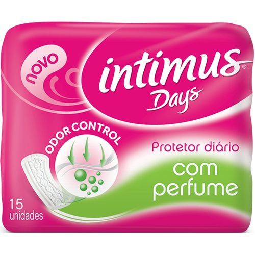 Protetor Diário Intímus Days com Perfume 15 Unidades