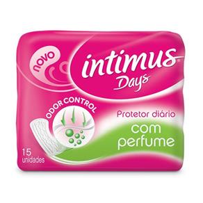 Protetor Diário Intimus Days com Perfume Sem Abas - 15un.