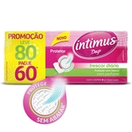 Protetor Diário Intimus Days com perfume sem abas, leve 80 pague 70