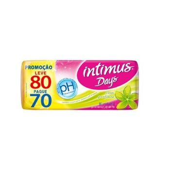 Protetor INTIMUS DAYS C/Perfume Leve 80 Pague 60 - 80 Unidades