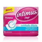 Protetor Diário Intimus Days sem perfume sem abas, 15 unidades