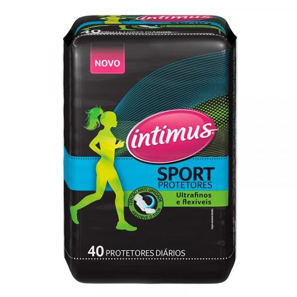 Protetor Diário Intimus Days Sport Ultrafino 40 Unidades