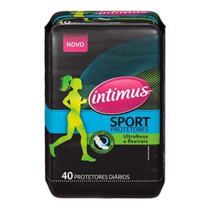 Protetor Diário Intimus Days Sport Ultrafino 40 Unidades