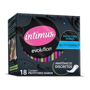 Protetor Diário Intimus Evolution Ultra Flexível - 18un.