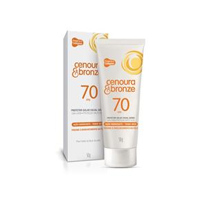 Protetor Facial Cenoura & Bronze FPS 70 - 50g