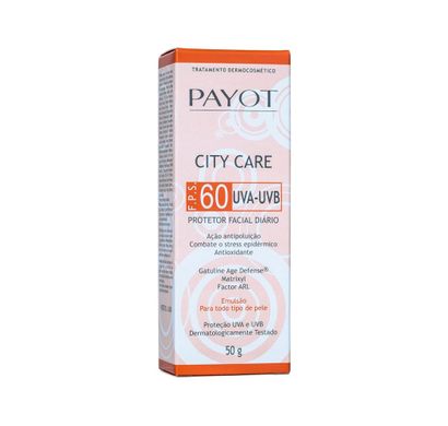 Protetor Facial Diário FPS 60 City Care 50g - Payot