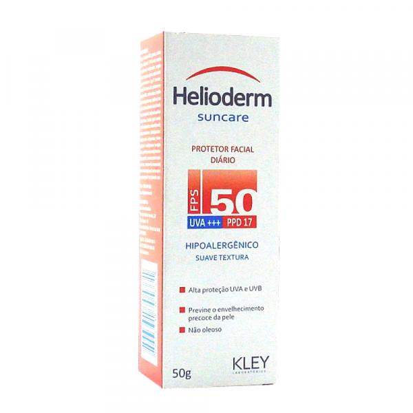 Protetor Facial Diário Helioderm Fps 50 - 50g - Hertz