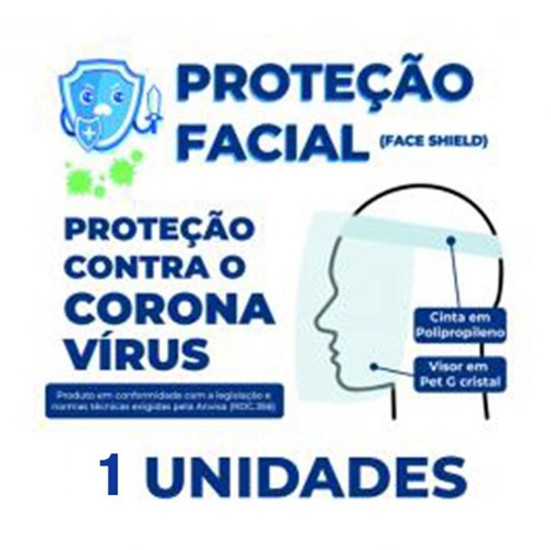 Protetor Facial - Face Shield - Premium