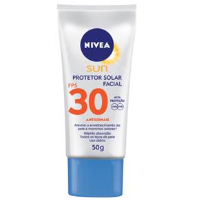 Protetor Facial Nivea Sun Light Feeling FPS 30 50g Protetor Solar Facial Nivea Sun Light Feeling FPS 30 50g