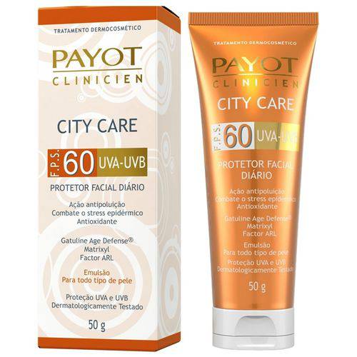 Protetor Facial Payot City Care Fps60 50g