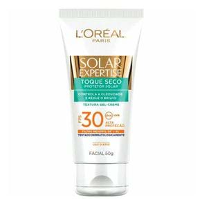 Protetor Solar L'Oréal Paris Solar Expertise Toque Seco Facial FPS 30 50g