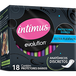 Protetor Intimus Evolution Ultra Flexível 18 Unidades